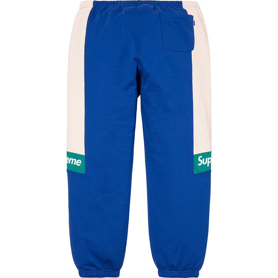 Details on Color Blocked Sweatpant Royal from spring summer
                                                    2020 (Price is $138)