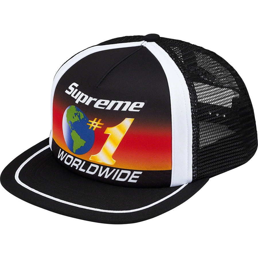 Details on Worldwide Mesh Back 5-Panel Black from spring summer 2020 (Price is $46)