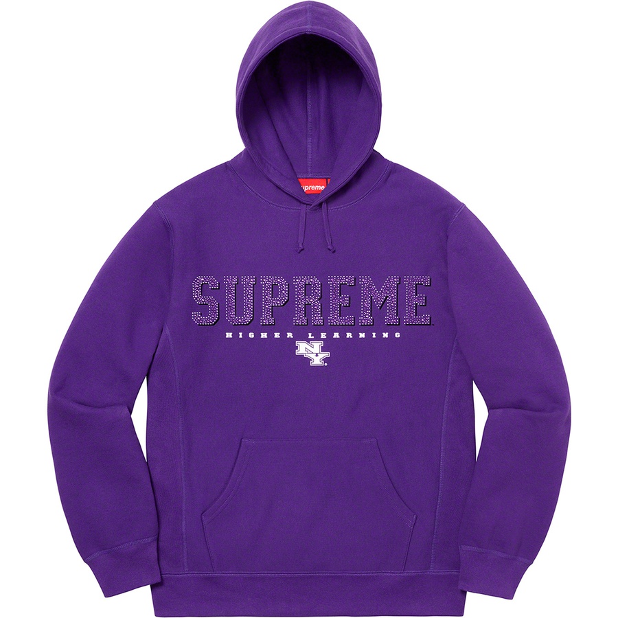 Details on Gems Hooded Sweatshirt Purple from spring summer
                                                    2020 (Price is $158)