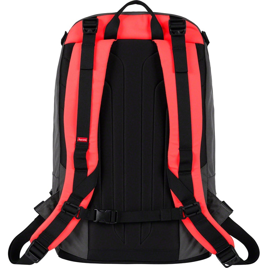 Details on Supreme The North Face RTG Backpack Bright Red from spring summer
                                                    2020 (Price is $168)