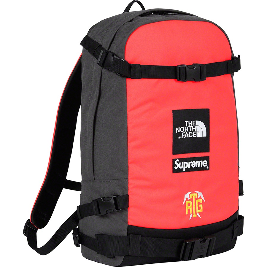 Details on Supreme The North Face RTG Backpack Bright Red from spring summer
                                                    2020 (Price is $168)