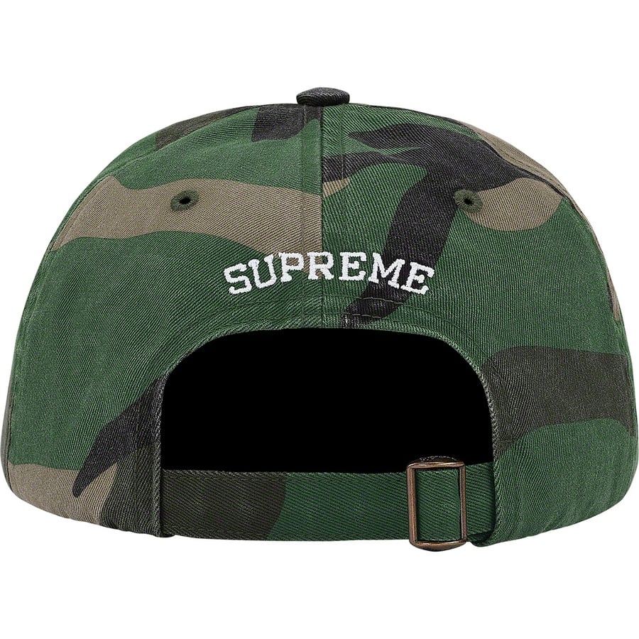Details on Pigment Print S Logo 6-Panel Woodland Camo from spring summer 2020 (Price is $48)