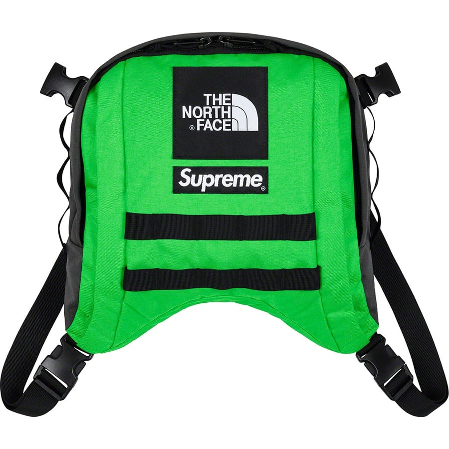 Details on Supreme The North Face RTG Backpack Bright Green from spring summer
                                                    2020 (Price is $168)