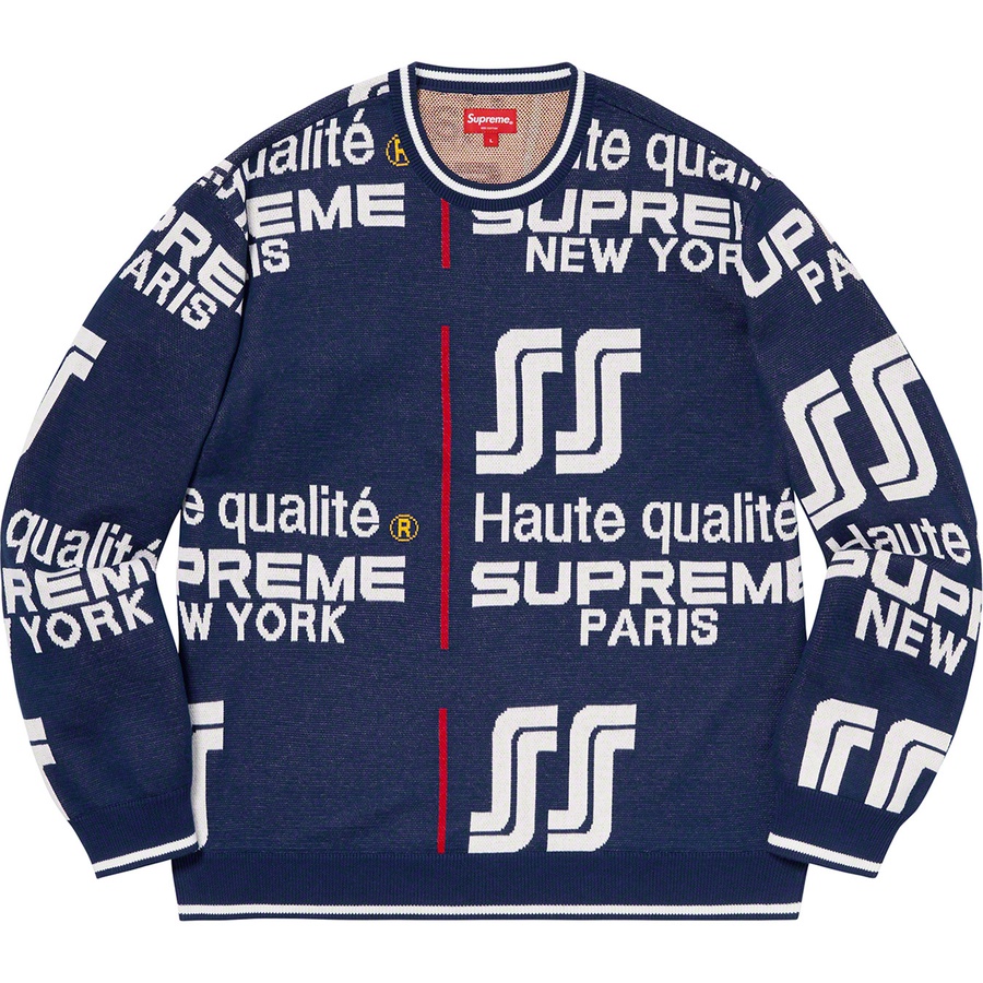 Details on Qualité Sweater Navy from spring summer 2020 (Price is $138)