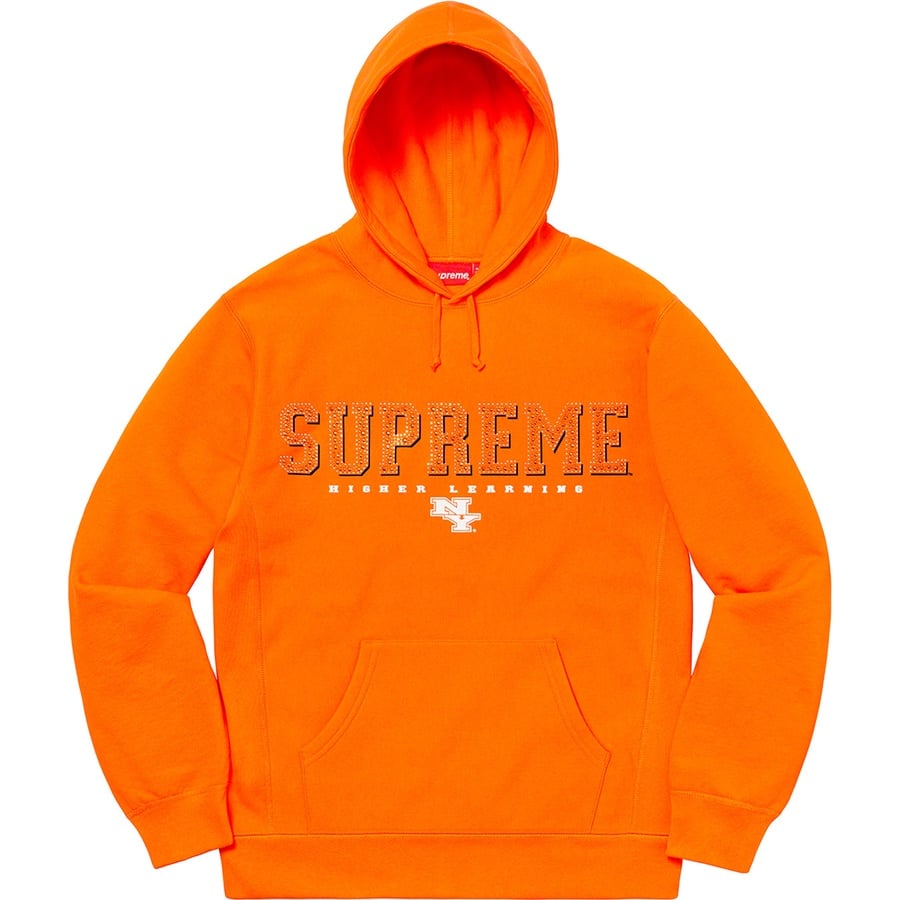 Details on Gems Hooded Sweatshirt Orange from spring summer 2020 (Price is $158)