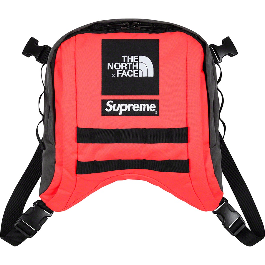 Details on Supreme The North Face RTG Backpack Bright Red from spring summer 2020 (Price is $168)