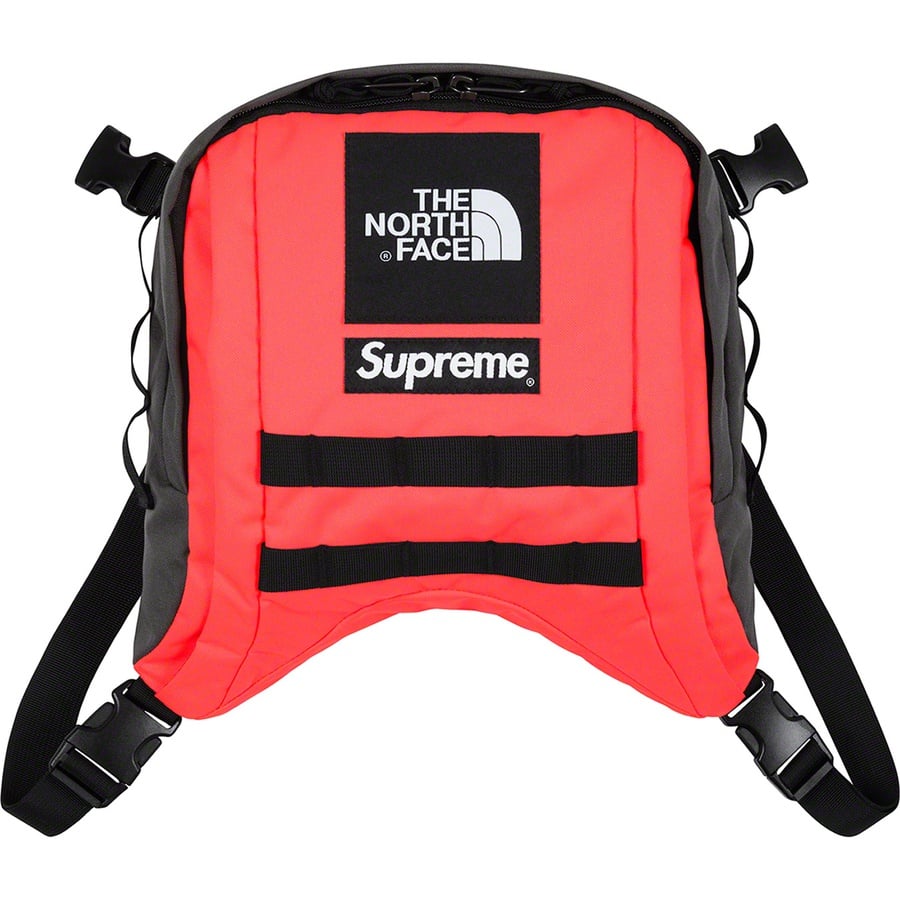 Details on Supreme The North Face RTG Backpack Bright Red from spring summer
                                                    2020 (Price is $168)