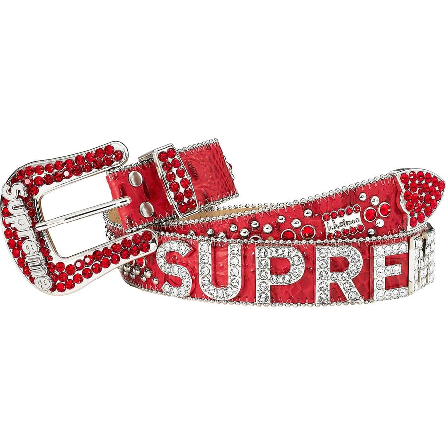 Details on Supreme b.b. simon Belt Red from spring summer
                                                    2020 (Price is $348)