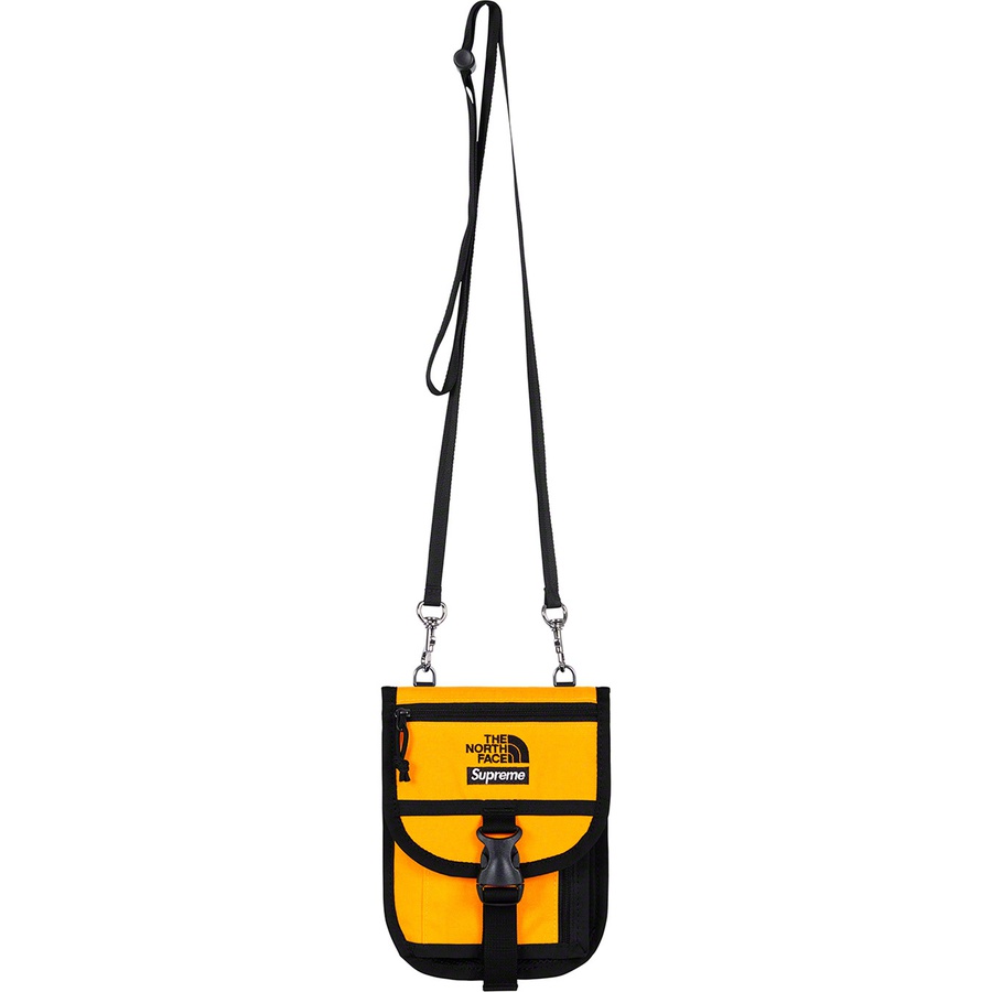 Details on Supreme The North Face RTG Utility Pouch Gold from spring summer 2020 (Price is $58)