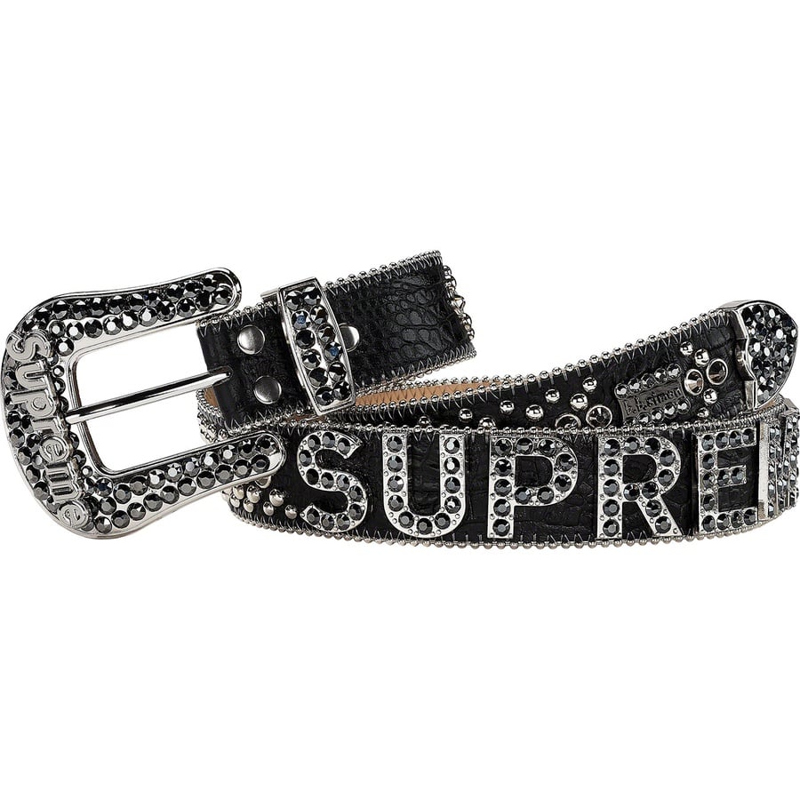 Details on Supreme b.b. simon Belt Black from spring summer
                                                    2020 (Price is $348)