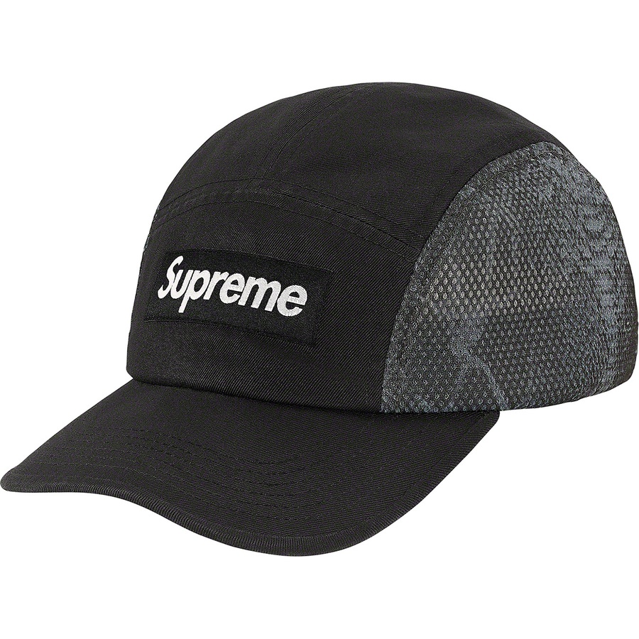 Details on Snakeskin Mesh Camp Cap Black from spring summer
                                                    2020 (Price is $48)