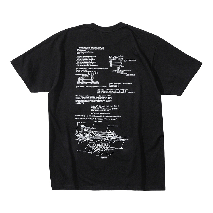 Details on Rammellzee Tee None from spring summer 2020 (Price is $48)