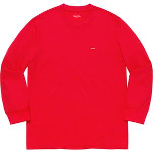 supreme small box logo long sleeve tee