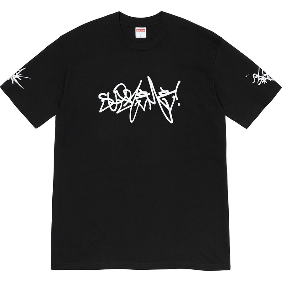 Details on Rammellzee Tag Tee Black from spring summer
                                                    2020 (Price is $48)