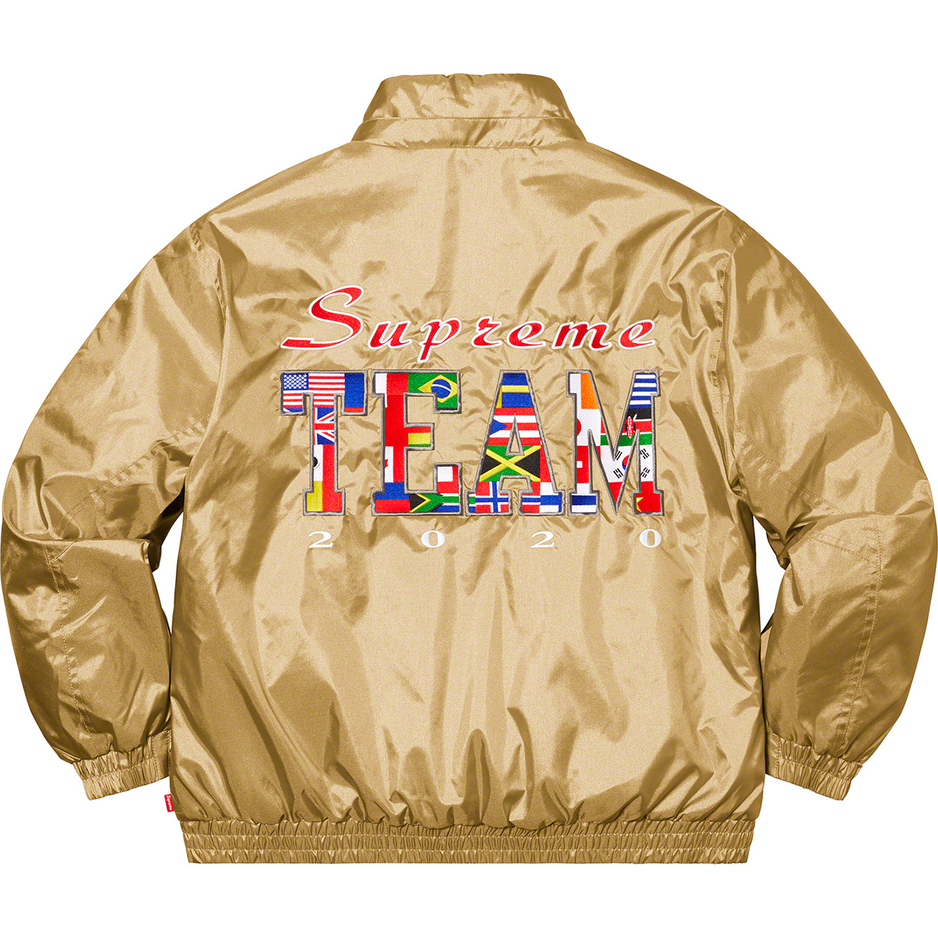 Supreme supreme team puffy jacket black top
