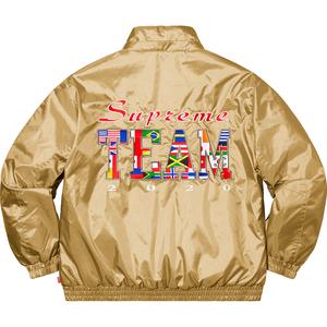 supreme team puffy jacket