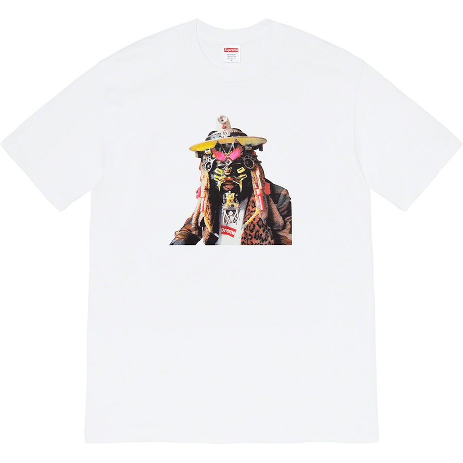 Details on Rammellzee Tee White from spring summer
                                                    2020 (Price is $48)