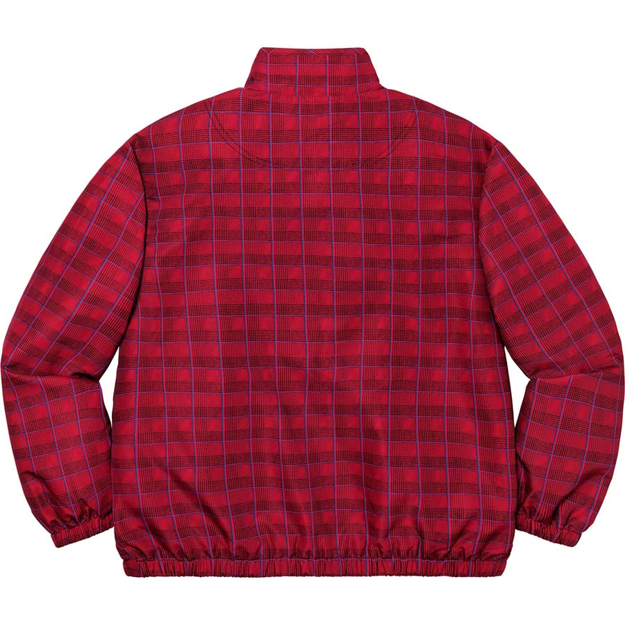 Details on Track Half Zip Pullover Red Glen Plaid from spring summer
                                                    2020 (Price is $138)