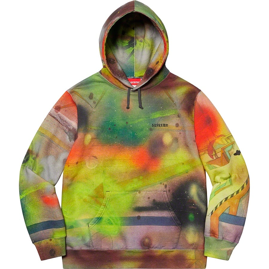 Details on Rammellzee Hooded Sweatshirt Multicolor from spring summer
                                                    2020 (Price is $198)