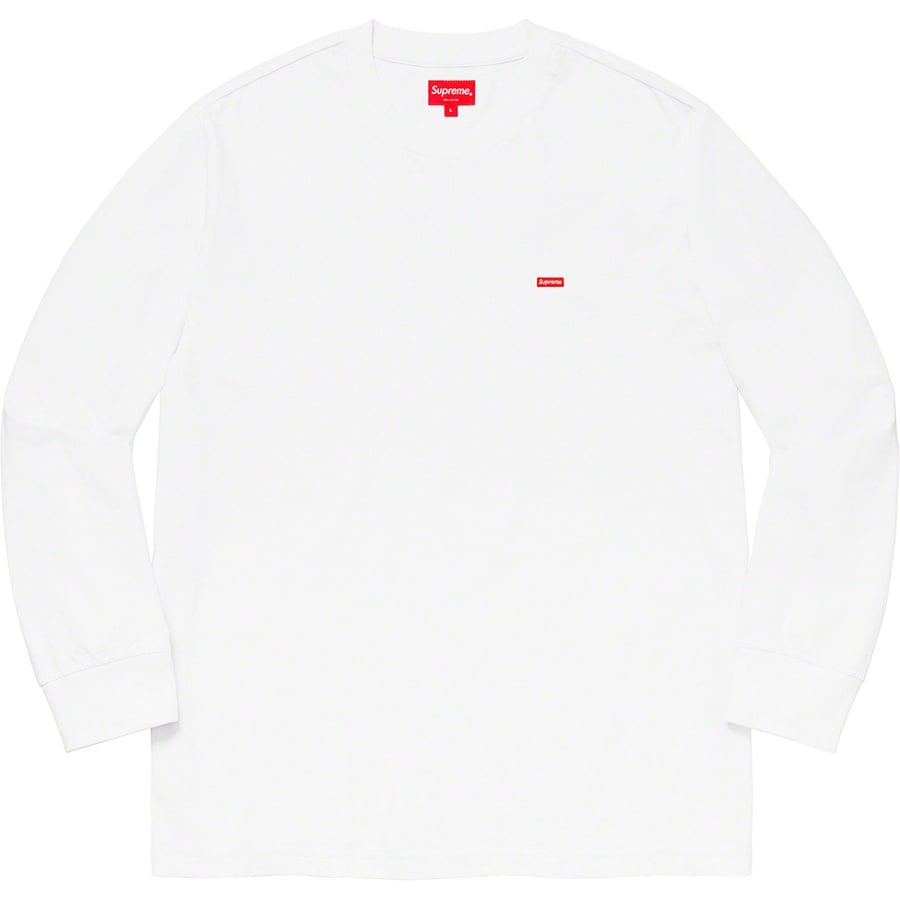 Details on Small Box L S Tee White from spring summer
                                                    2020 (Price is $58)