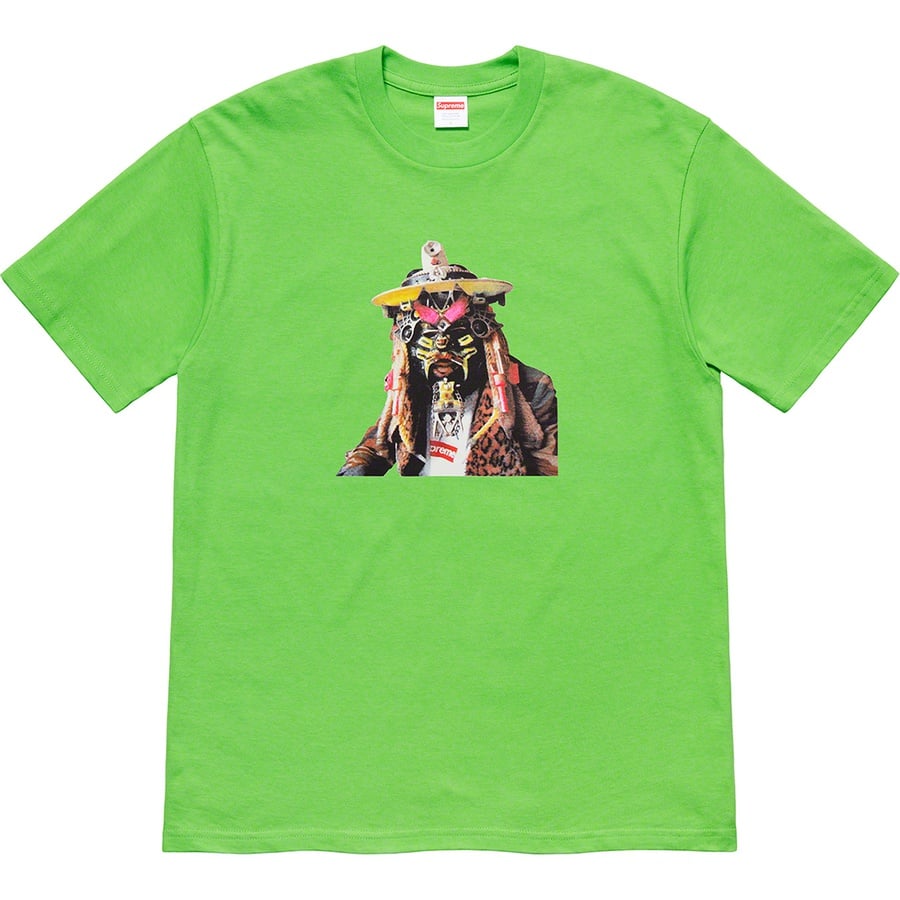 Details on Rammellzee Tee Green from spring summer
                                                    2020 (Price is $48)