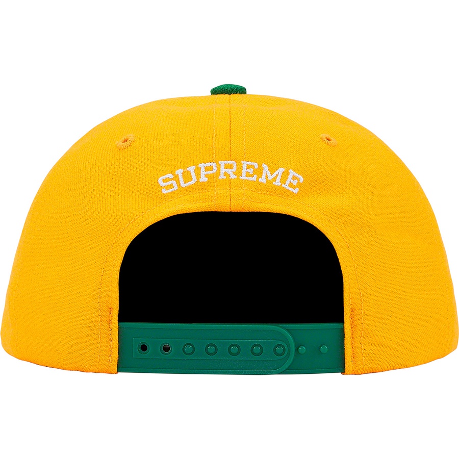Details on Supreme Team 6-Panel Yellow from spring summer 2020 (Price is $48)
