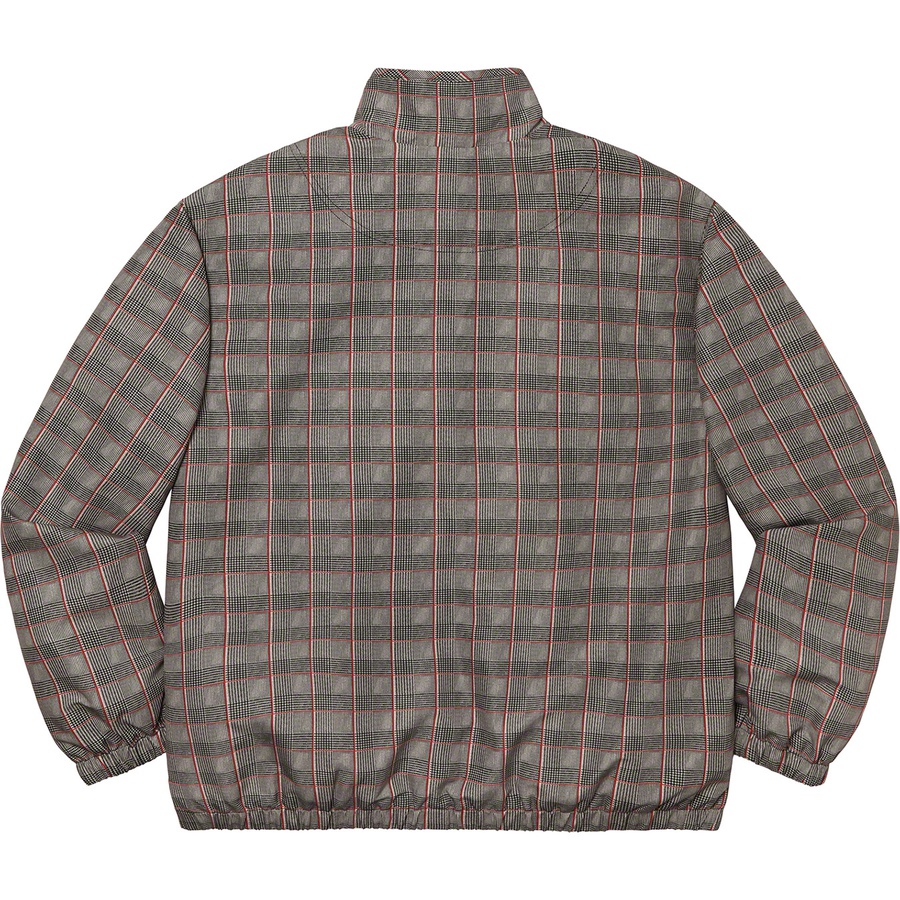 Details on Track Half Zip Pullover Tan Glen Plaid from spring summer
                                                    2020 (Price is $138)