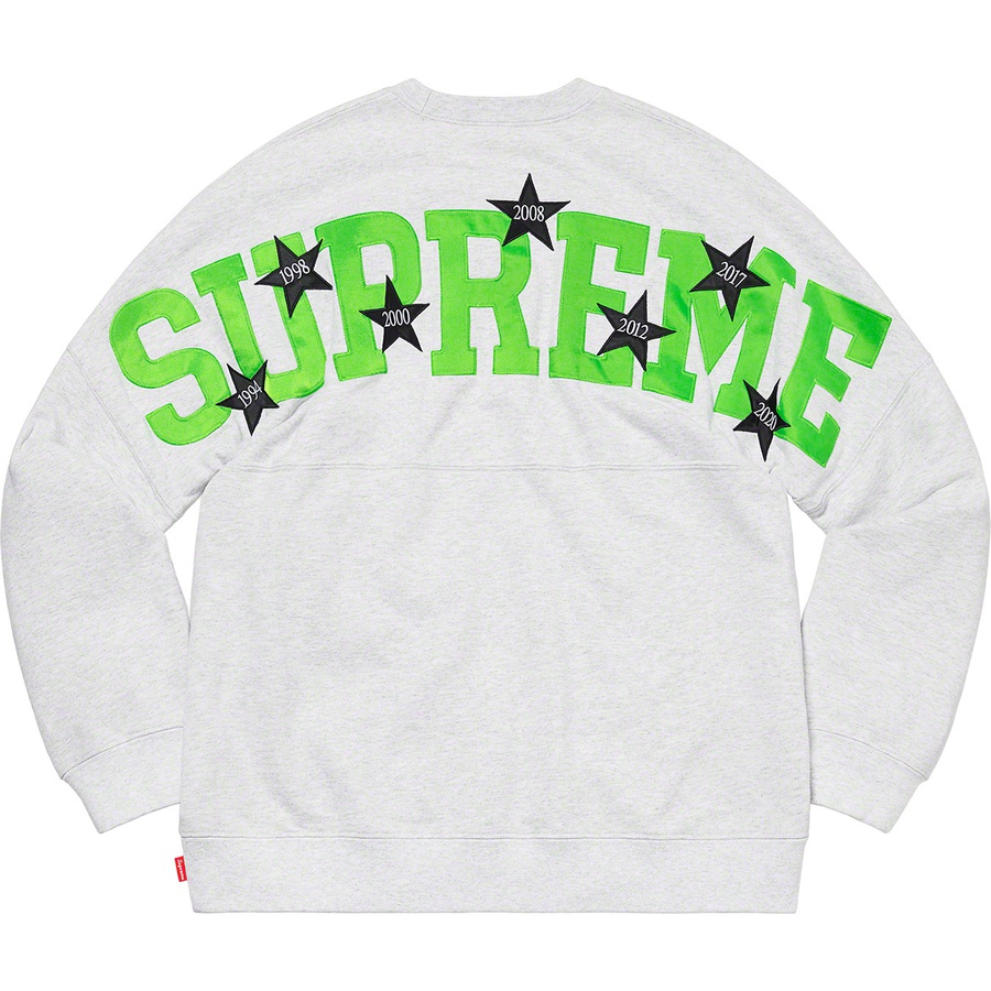 Details on Stars Crewneck Ash Grey from spring summer
                                                    2020 (Price is $148)