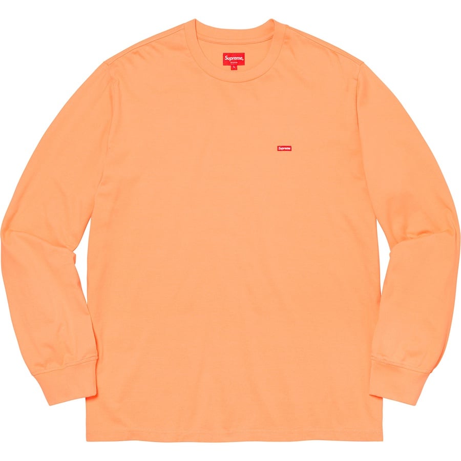 Details on Small Box L S Tee Peach from spring summer
                                                    2020 (Price is $58)