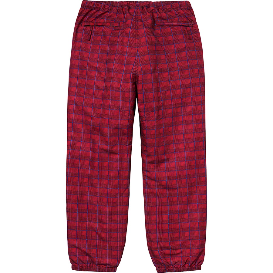 Details on Track Pant Red Glen Plaid from spring summer 2020 (Price is $128)