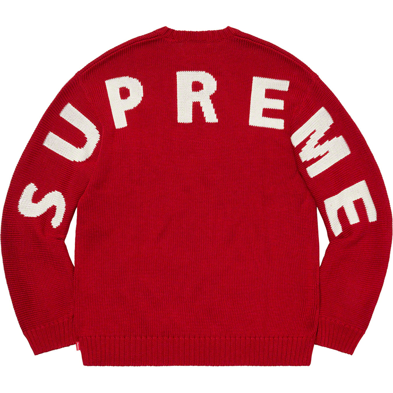 supreme Back Logo Sweater lilac XL