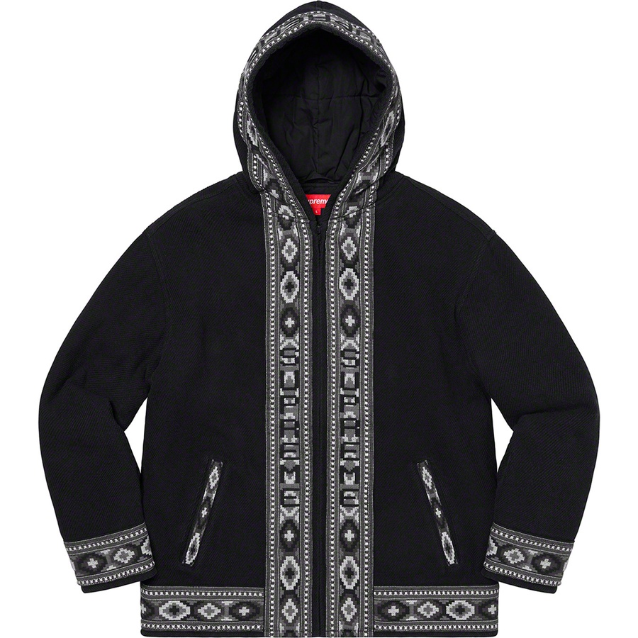 Details on Woven Hooded Jacket Black from spring summer
                                                    2020 (Price is $178)