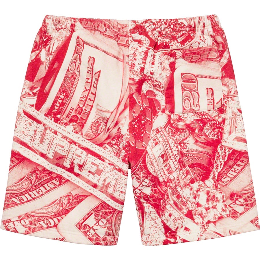 Details on Bling Sweatshort Red from spring summer
                                                    2020 (Price is $128)