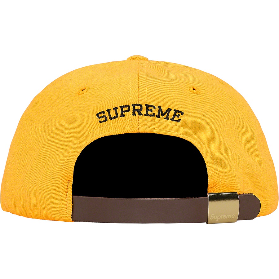 Details on Supreme Timberland 6-Panel Yellow from spring summer
                                                    2020 (Price is $48)