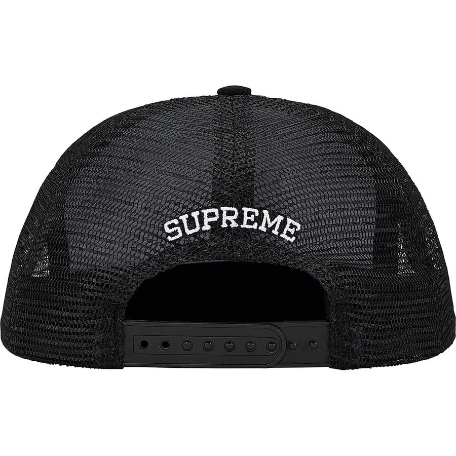 Details on Leopard Mesh Back 5-Panel Black from spring summer
                                                    2020 (Price is $44)