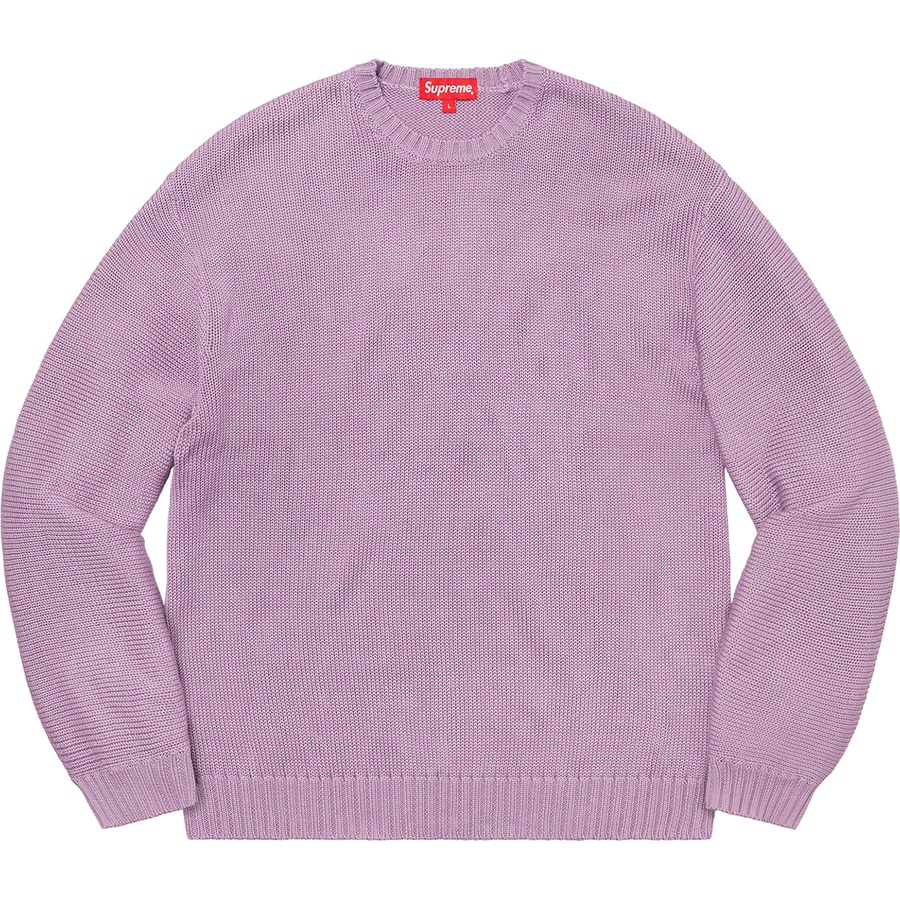 Details on Back Logo Sweater Lilac from spring summer
                                                    2020 (Price is $158)