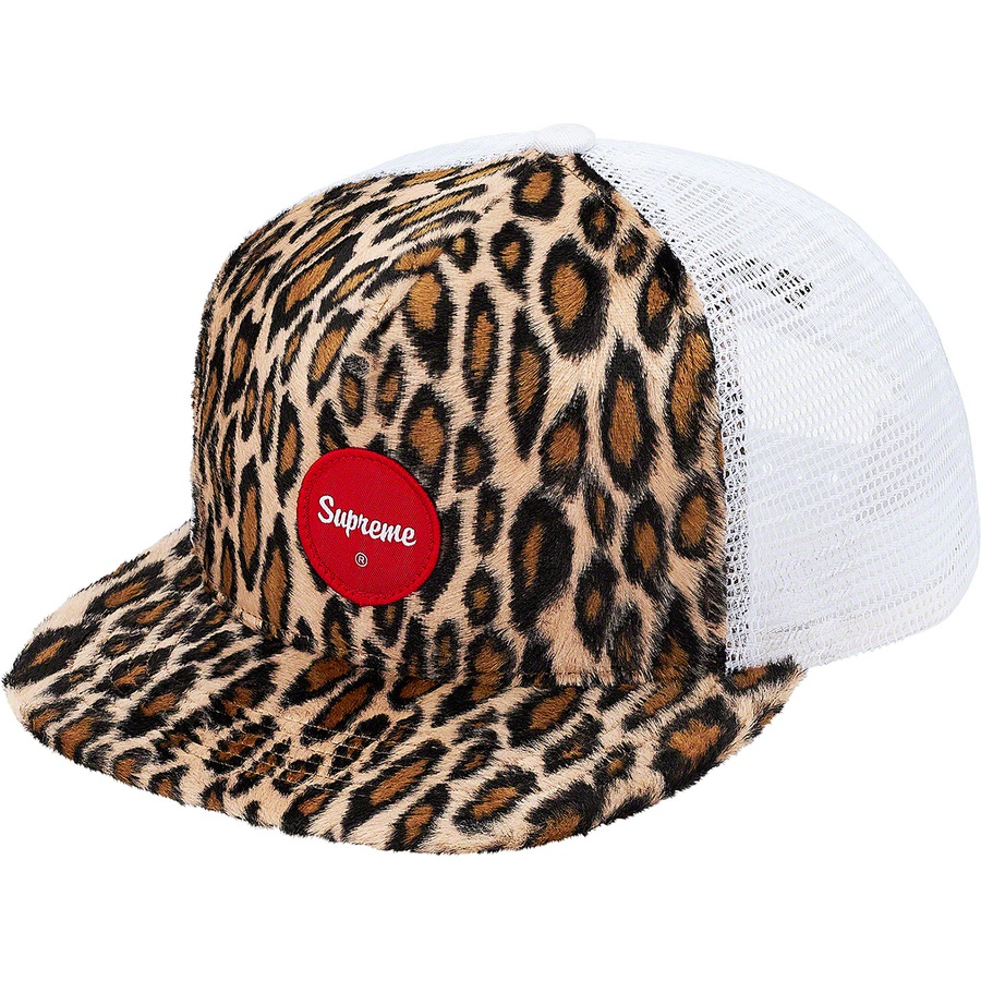 Details on Leopard Mesh Back 5-Panel White from spring summer
                                                    2020 (Price is $44)