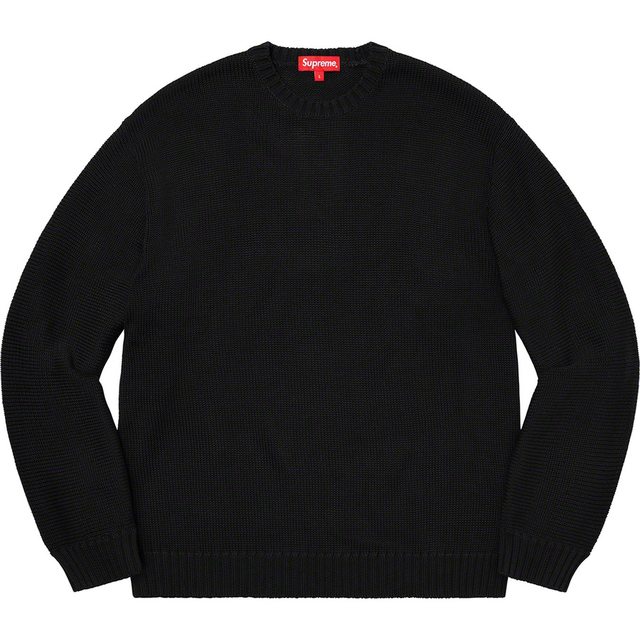 Details on Back Logo Sweater Black from spring summer
                                                    2020 (Price is $158)