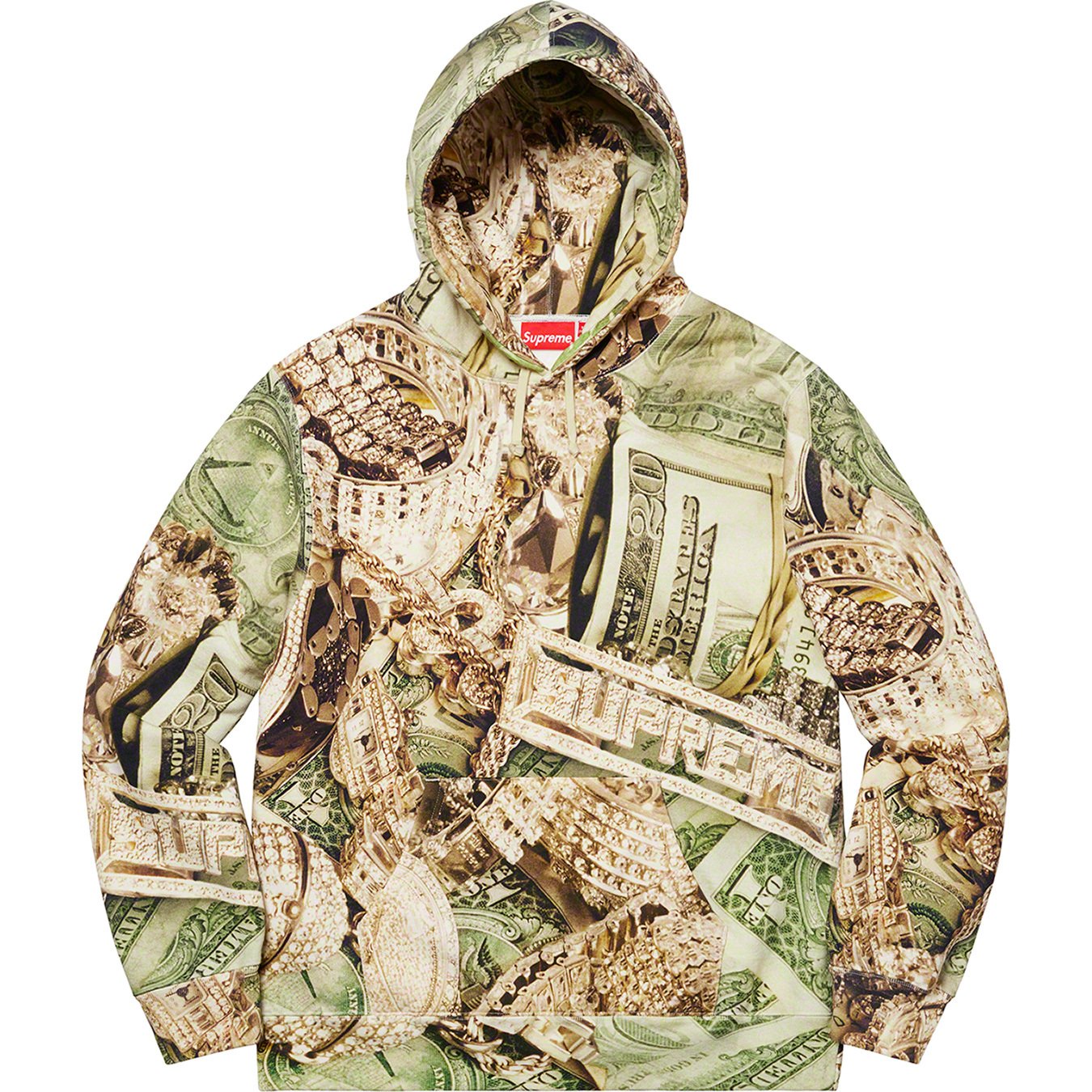 Bling Hooded Sweatshirt - spring summer 2020 - Supreme