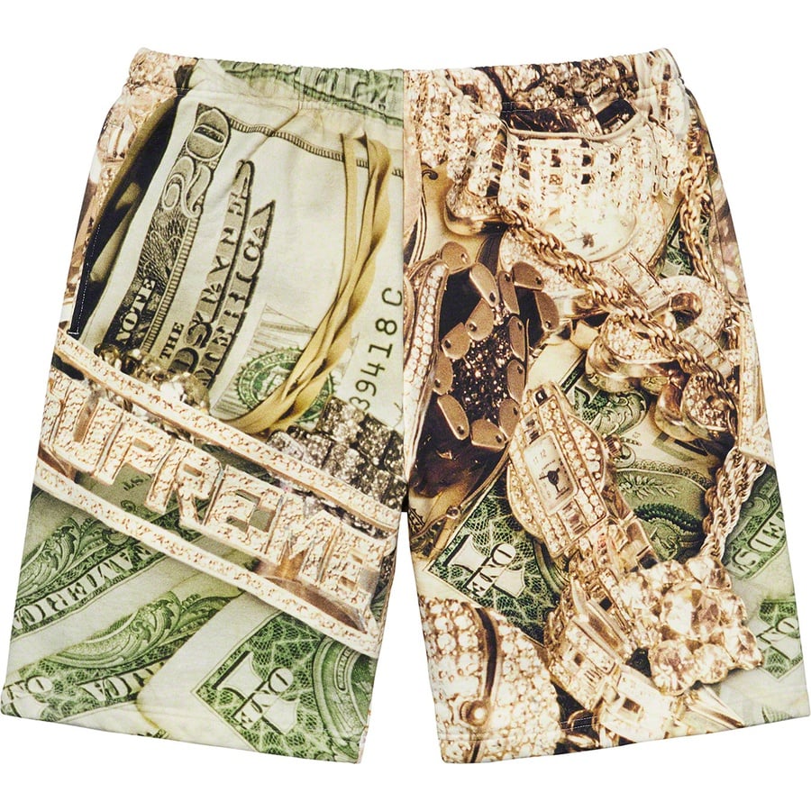 Details on Bling Sweatshort Green from spring summer
                                                    2020 (Price is $128)