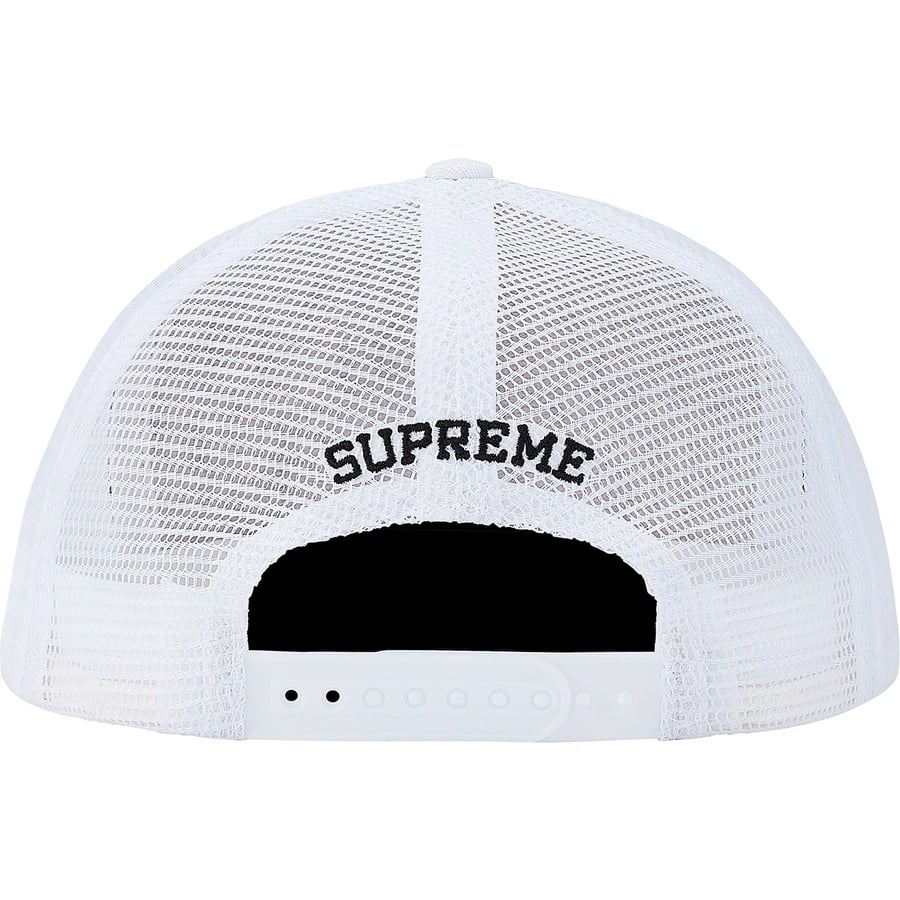 Details on Leopard Mesh Back 5-Panel White from spring summer 2020 (Price is $44)