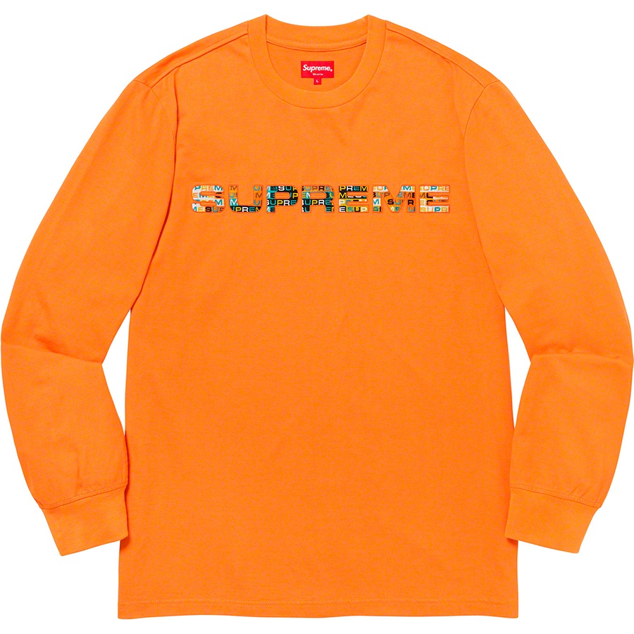 Supreme Meta Logo L S Top (SS20) - Orange - $88