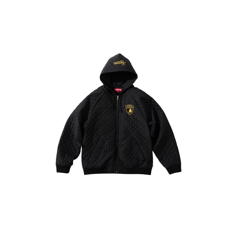 Details on Supreme Automobili Lamborghini Hooded Work Jacket  from spring summer
                                                    2020 (Price is $248)