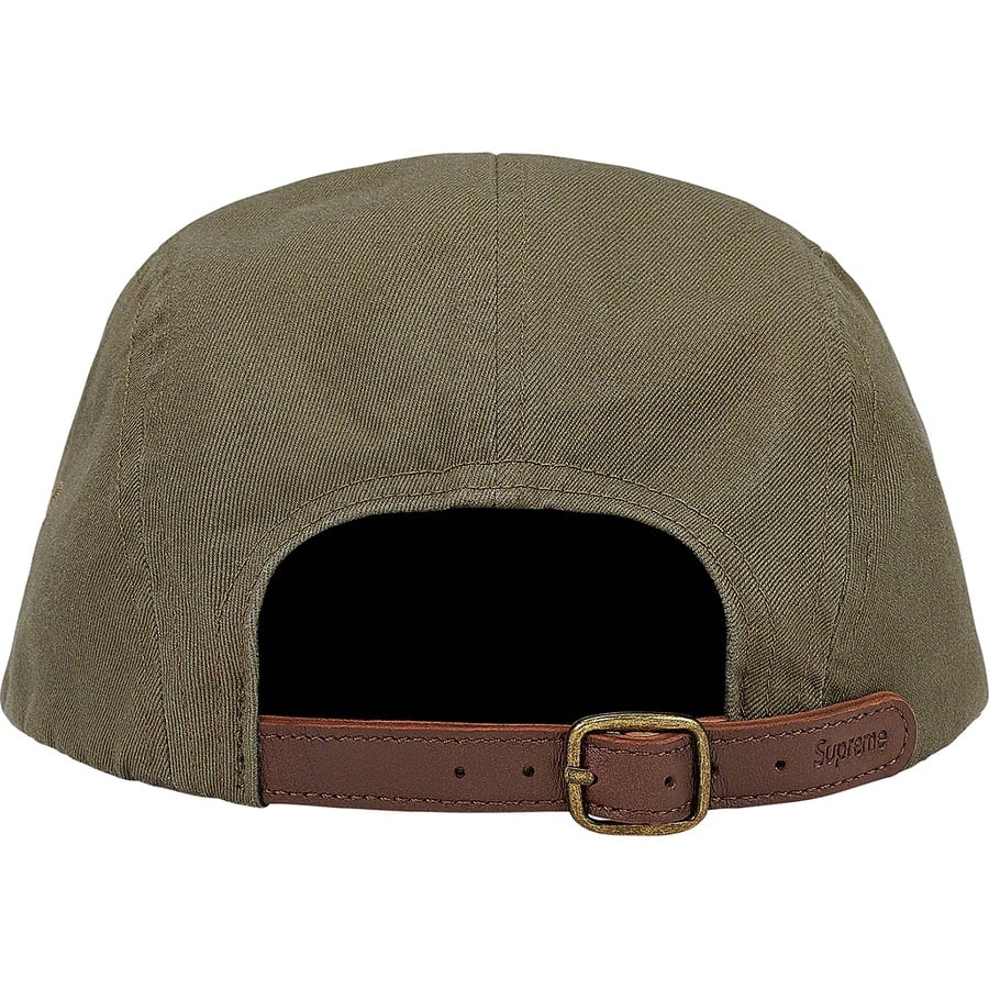 Details on Washed Chino Twill Camp Cap Olive from spring summer
                                                    2020 (Price is $54)