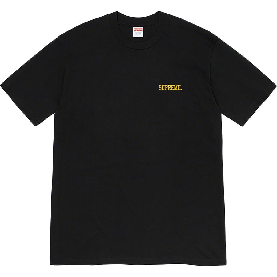 Details on Supreme Automobili Lamborghini Tee Black from spring summer
                                                    2020 (Price is $48)