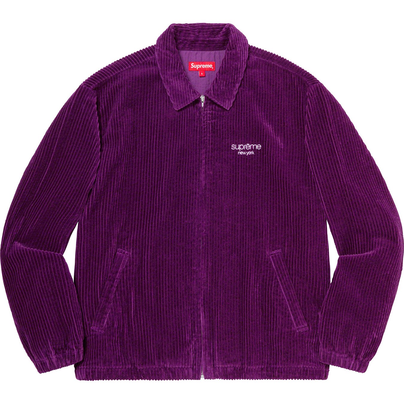 Wide Wale Corduroy Harrington Jacket - spring summer 2020 - Supreme