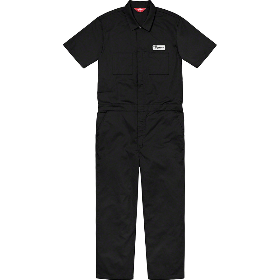 Details on Supreme Automobili Lamborghini Coverall Black from spring summer
                                                    2020 (Price is $228)