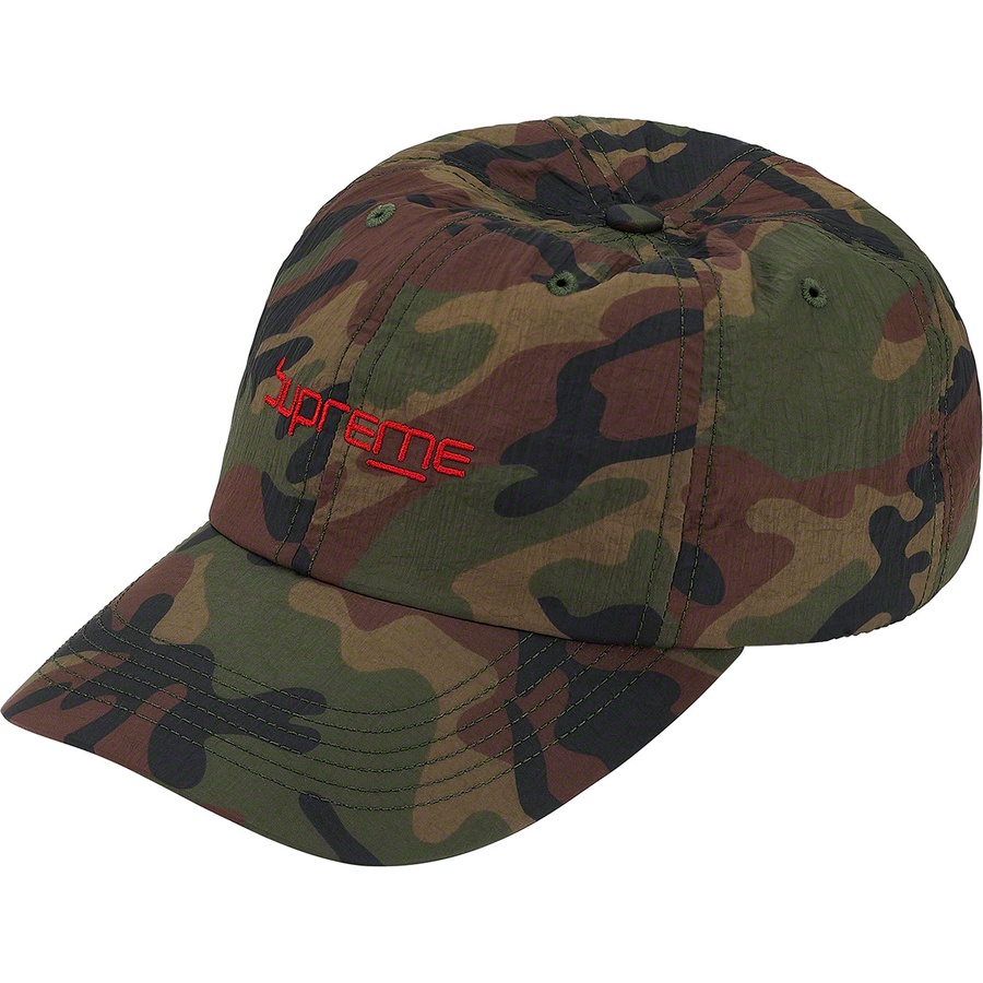 Details on Digital Logo 6-Panel Woodland Camo from spring summer
                                                    2020 (Price is $48)
