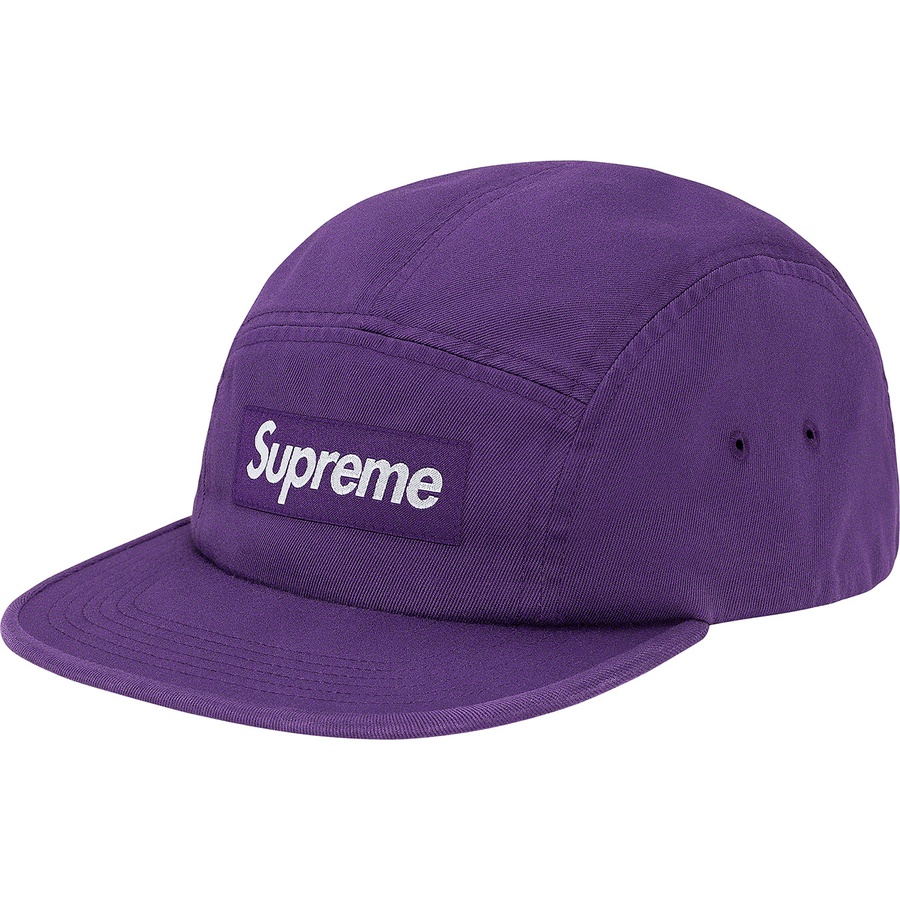Details on Washed Chino Twill Camp Cap Purple from spring summer
                                                    2020 (Price is $54)