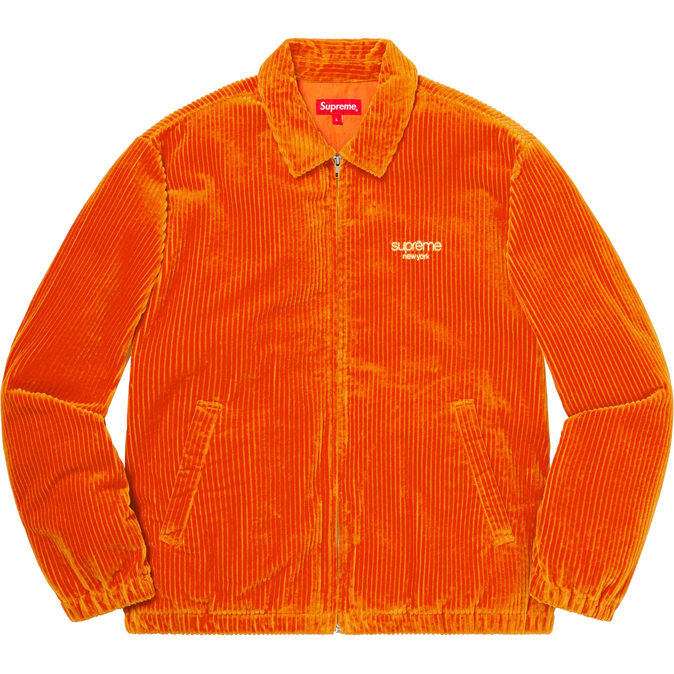 Wide Wale Corduroy Harrington Jacket - spring summer 2020 - Supreme